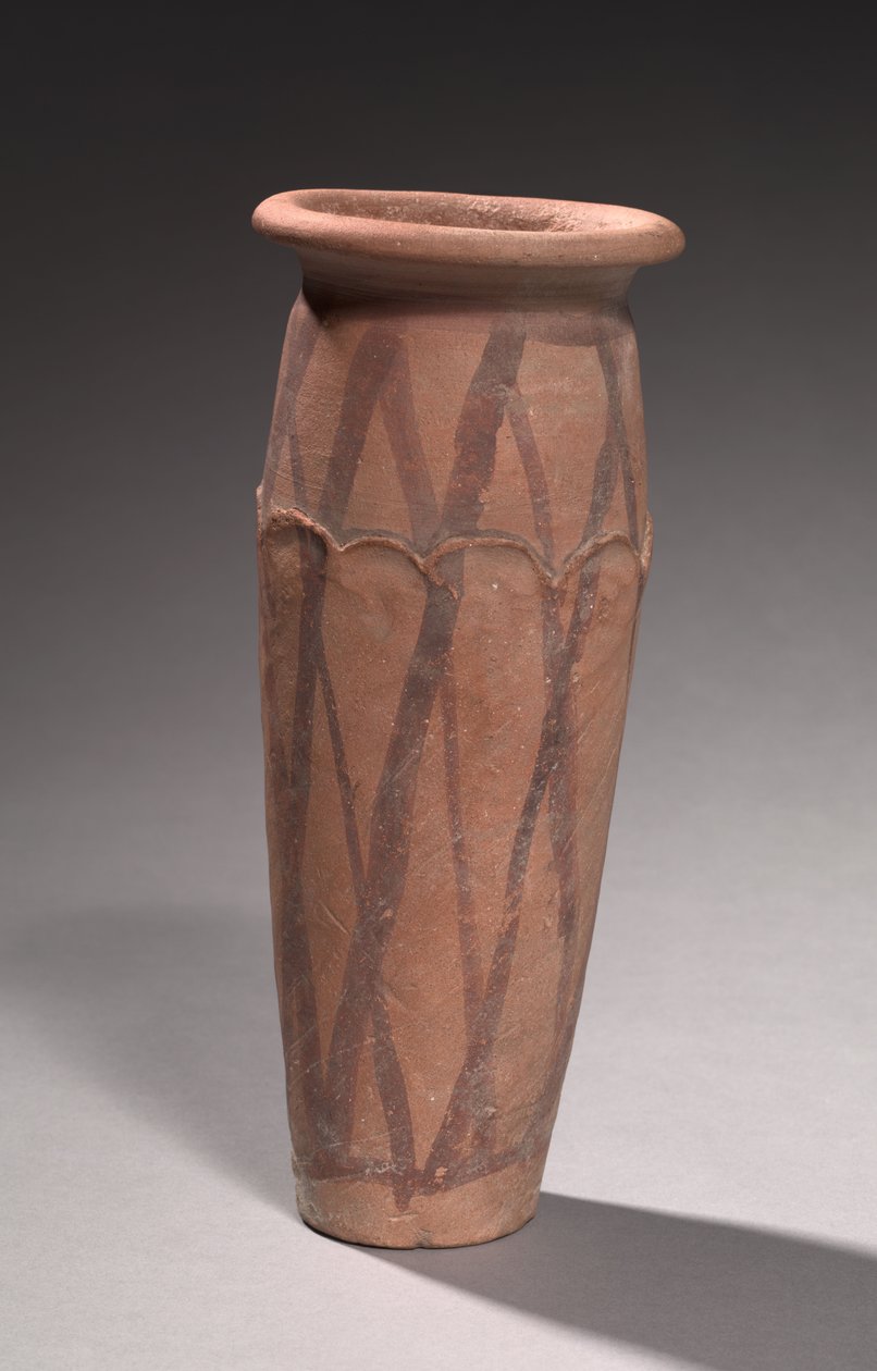 Hullámos bélésű korsó, ie 4000-3000 alkotó: Predynastic Period Egyptian