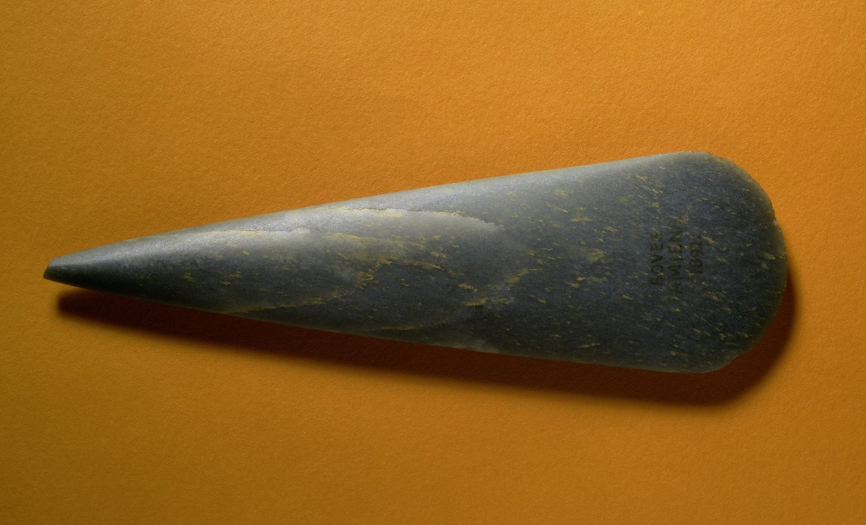 Axe from Boves, Amiens (jáde) alkotó: Prehistoric