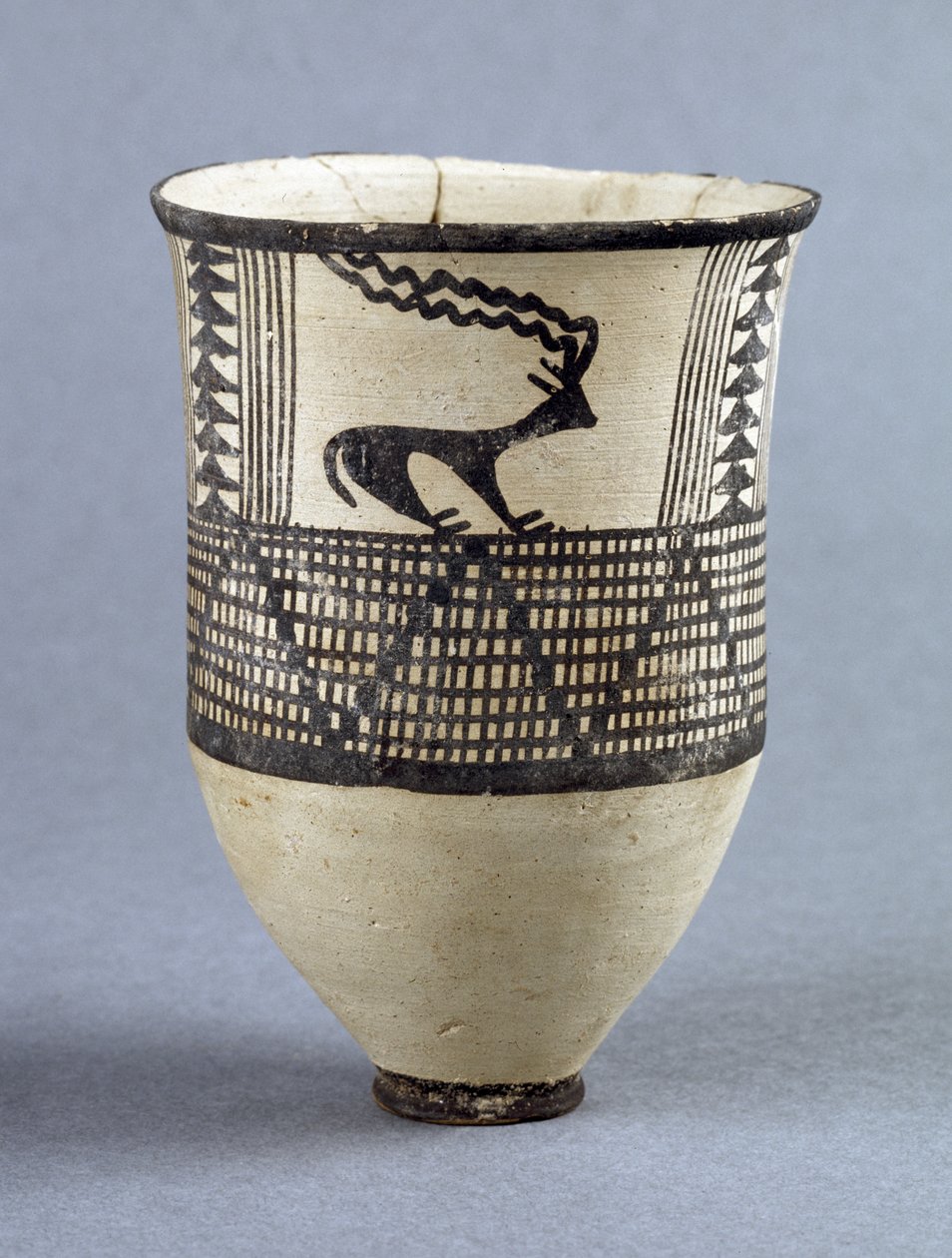 Festett őskori váza, Irán, (agyag) alkotó: Prehistoric