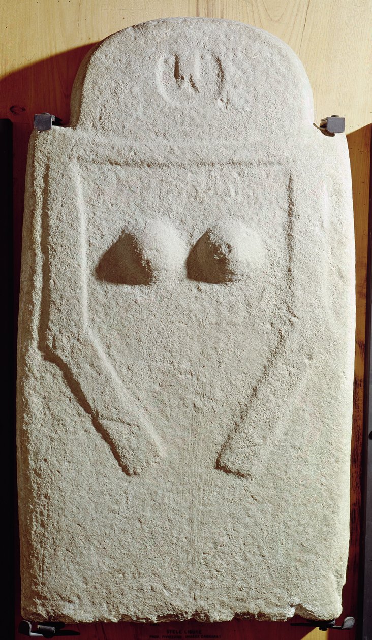 Menhir szobor, ie 1800-750 körül alkotó: Prehistoric