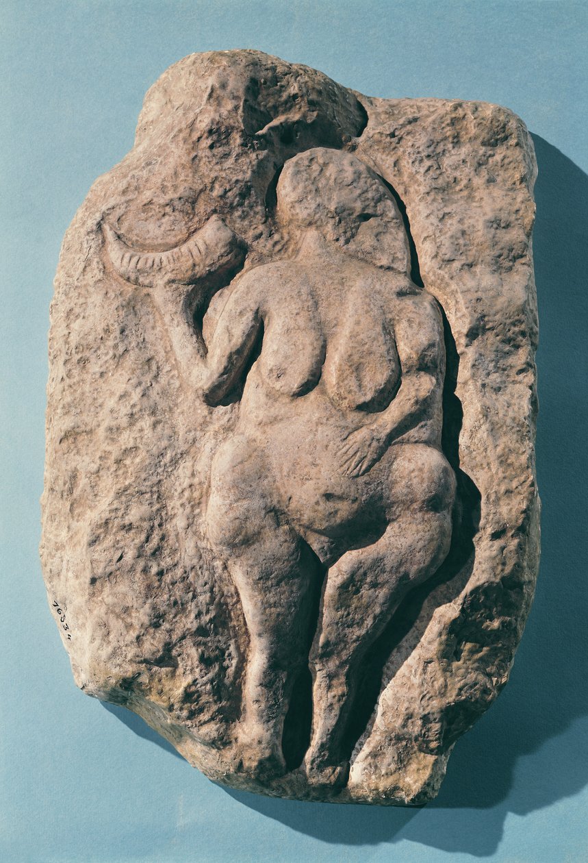 Vénusz kürttel, Lausselből a Dordogne-ban alkotó: Prehistoric