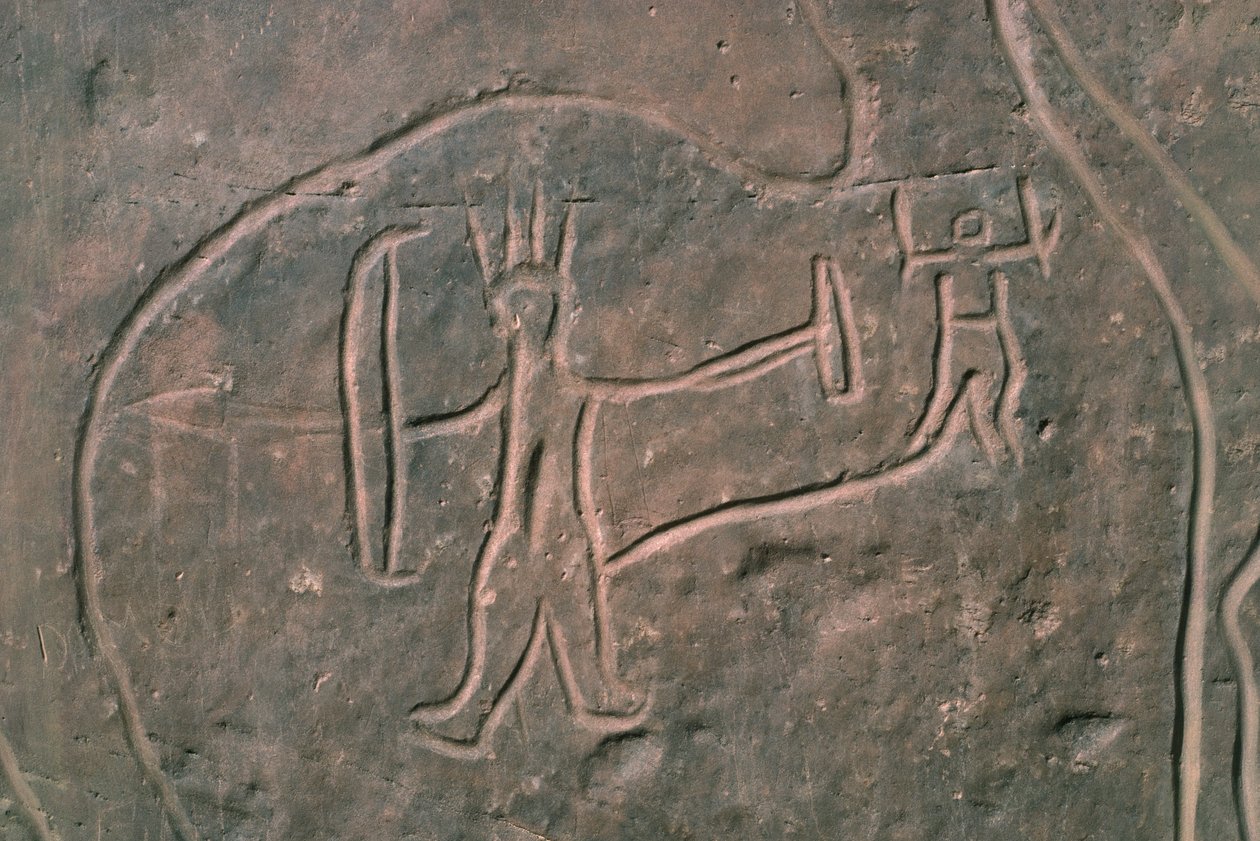 Emberalak (sziklafestmény) alkotó: Prehistoric