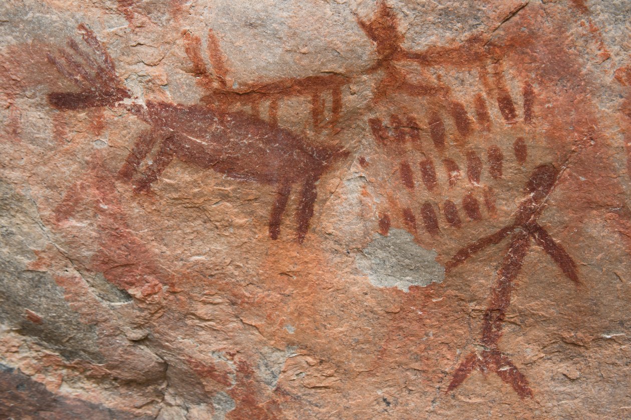 Barlangfestés, Lazac-Challis Nemzeti Erdő (fotó) alkotó: Prehistoric Prehistoric