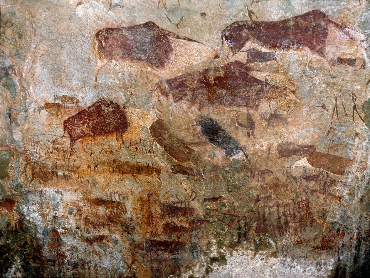 San emberek által készített barlangfestmények, Kr.e. harmadik évezred alkotó: Prehistoric Prehistoric