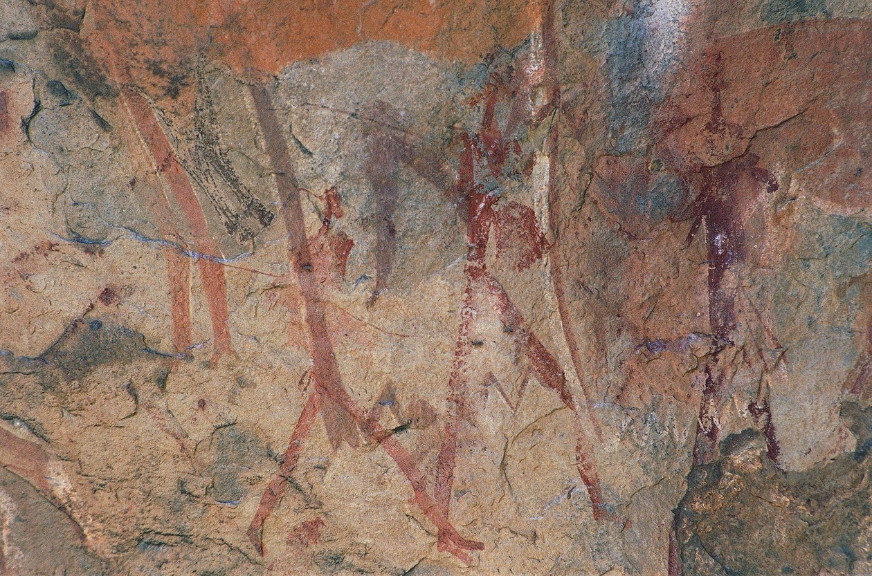 Emberfigurák (barlangfestés) alkotó: Prehistoric Prehistoric