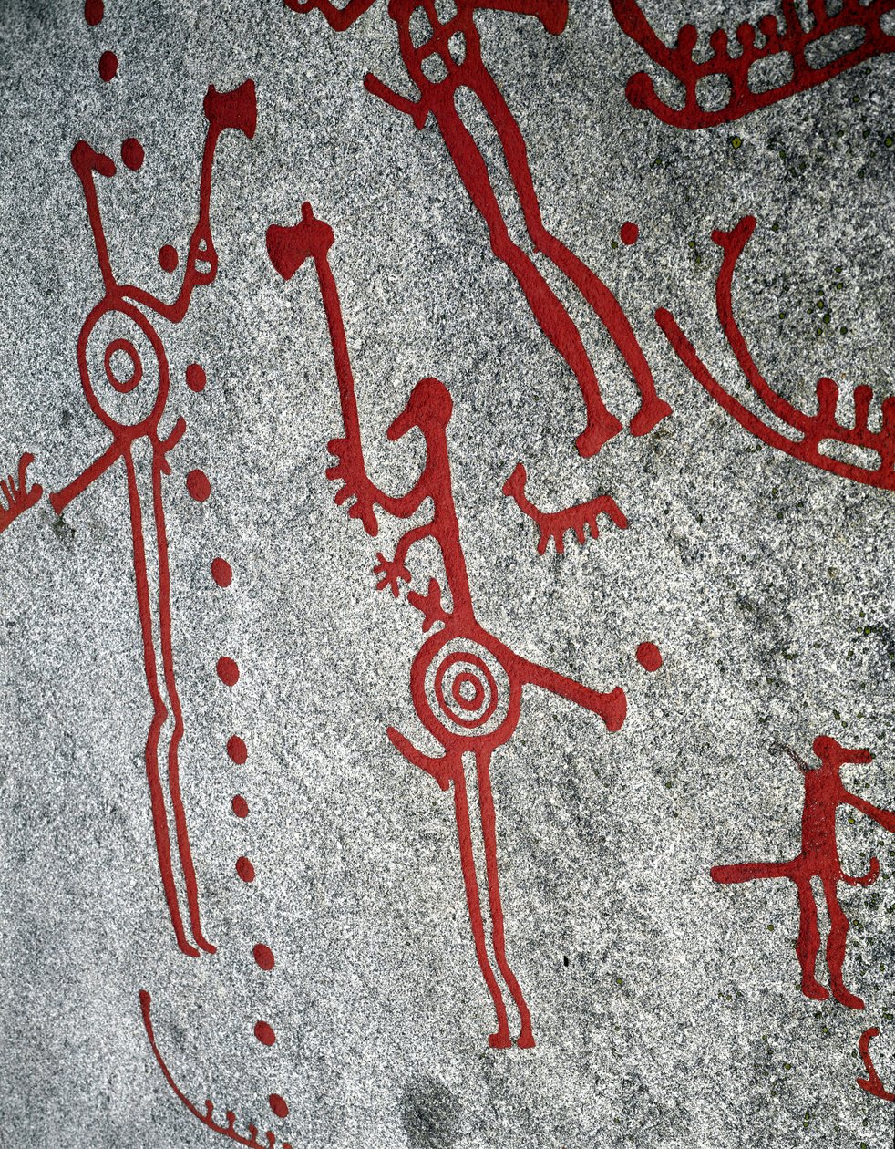Északi bronzkor: vadászok, sziklafaragások a svédországi Tanumban alkotó: Prehistoric Prehistoric