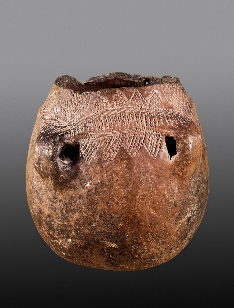 Őstörténet: kerámiaváza, neolitikum. Cacinból származik (kerámia) alkotó: Prehistoric Prehistoric