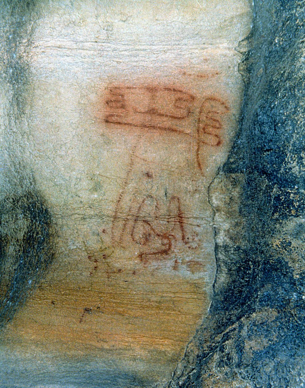 Szimbolikus figurák (barlangfestés) alkotó: Prehistoric Prehistoric