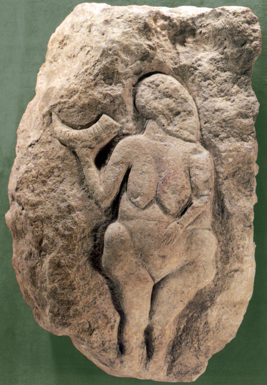 Venus de Laussel aka Vénusznak van a kürtje alkotó: Prehistoric Prehistoric