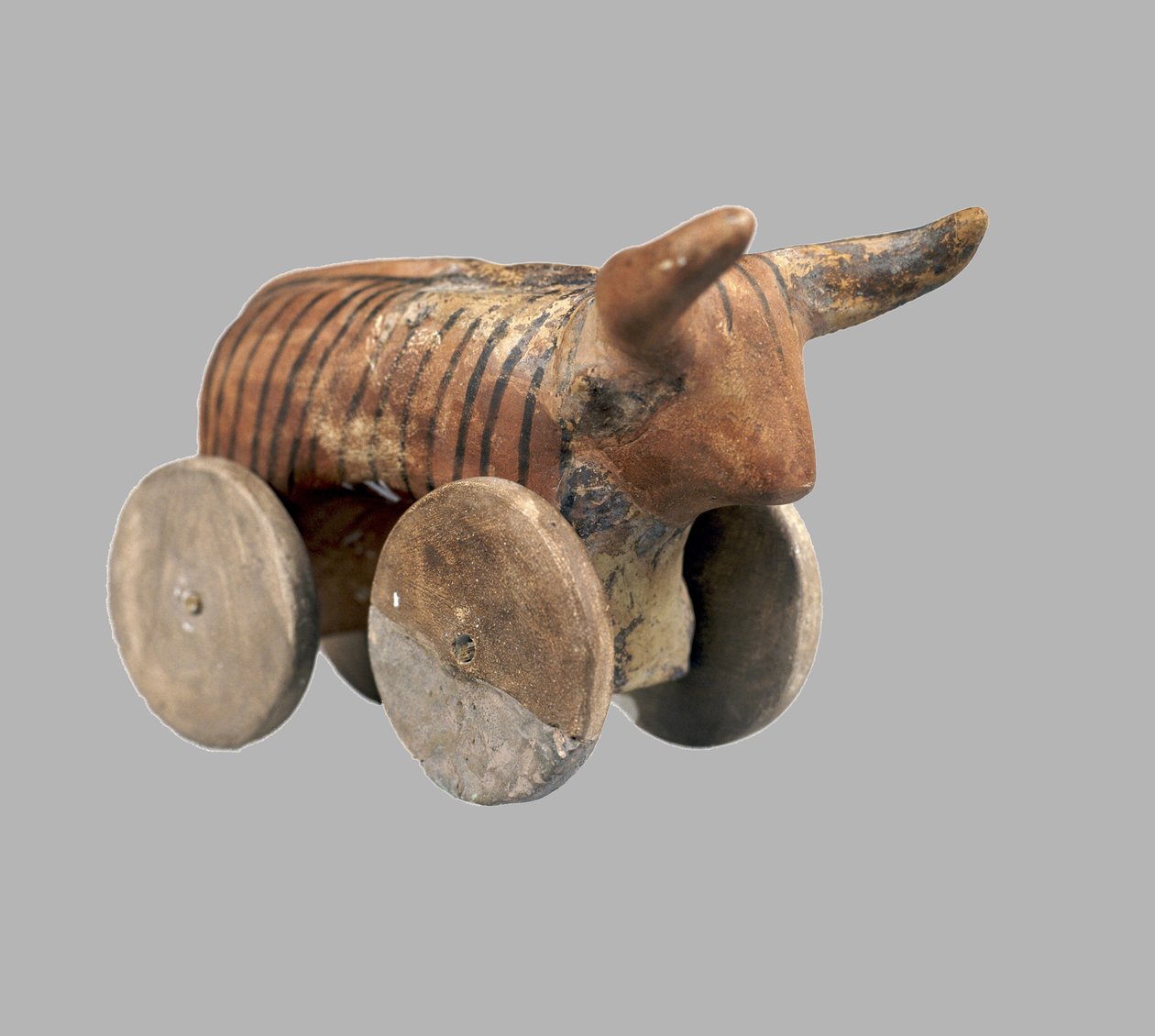 Zoomorf szobor kerekekkel, ie 3950-3500 alkotó: Prehistoric Russian Culture