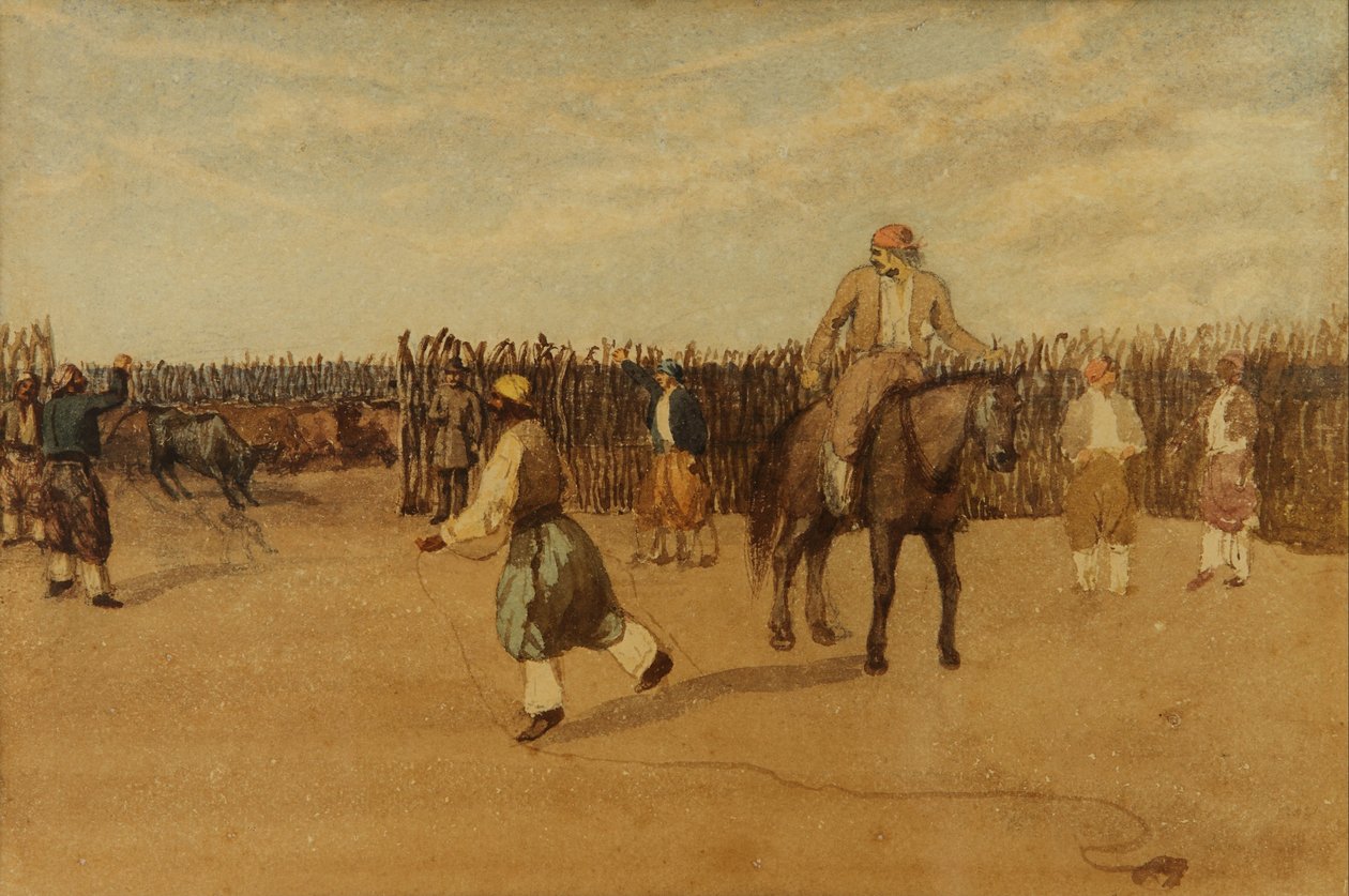 A karámban alkotó: Prilidiano Pueyrredon