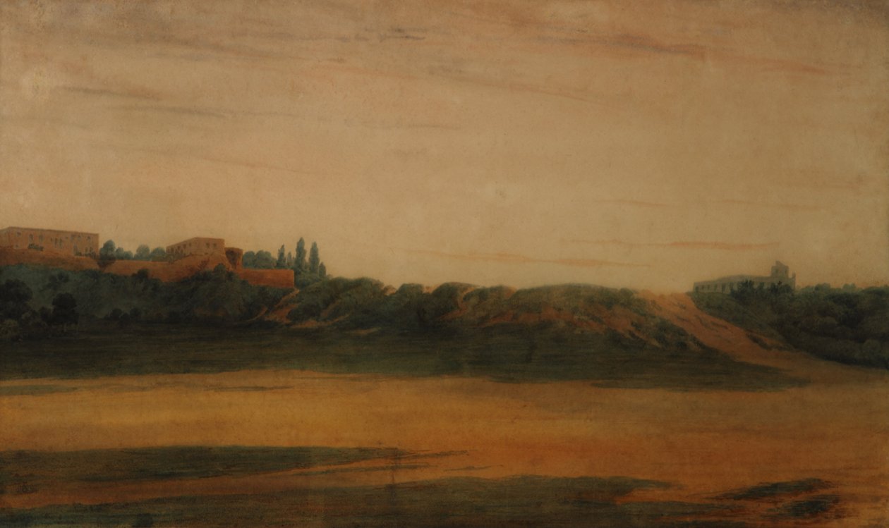 Tájkép (Recoleta Bs. As.) alkotó: Prilidiano Pueyrredon