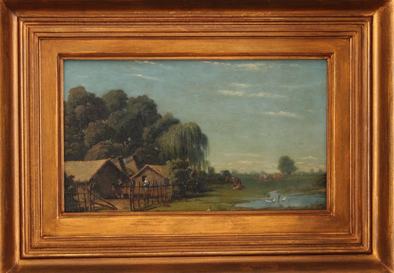 Ranchería de San Isidro alkotó: Prilidiano Pueyrredon