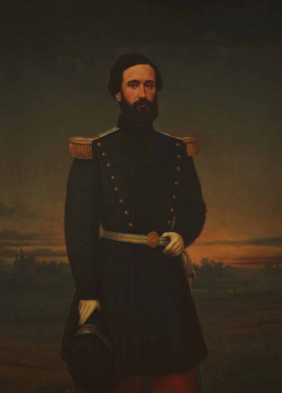 Don Alejandro Diaz portréja alkotó: Prilidiano Pueyrredon