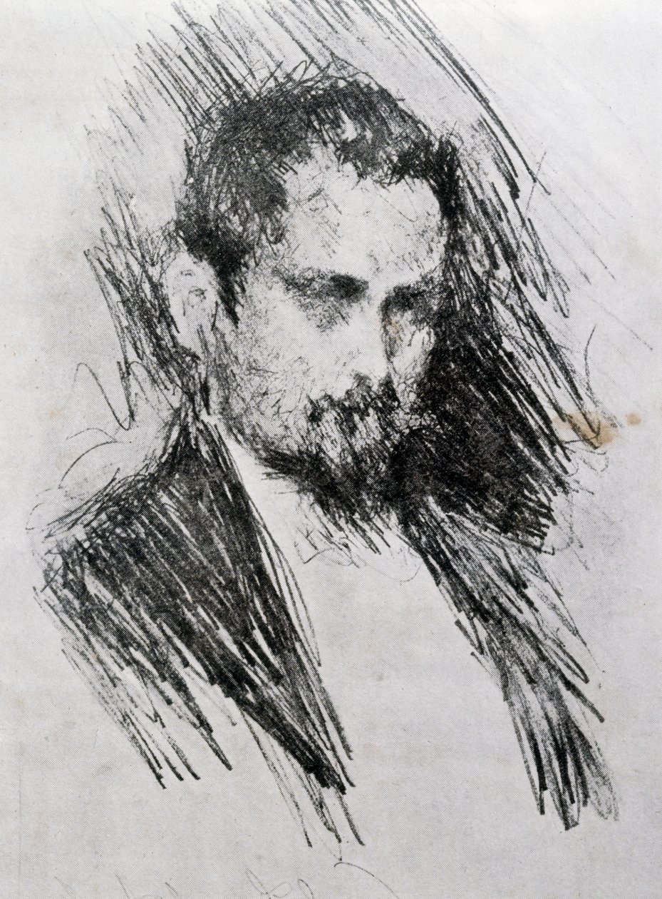 Luigi Illica portréja (Castell