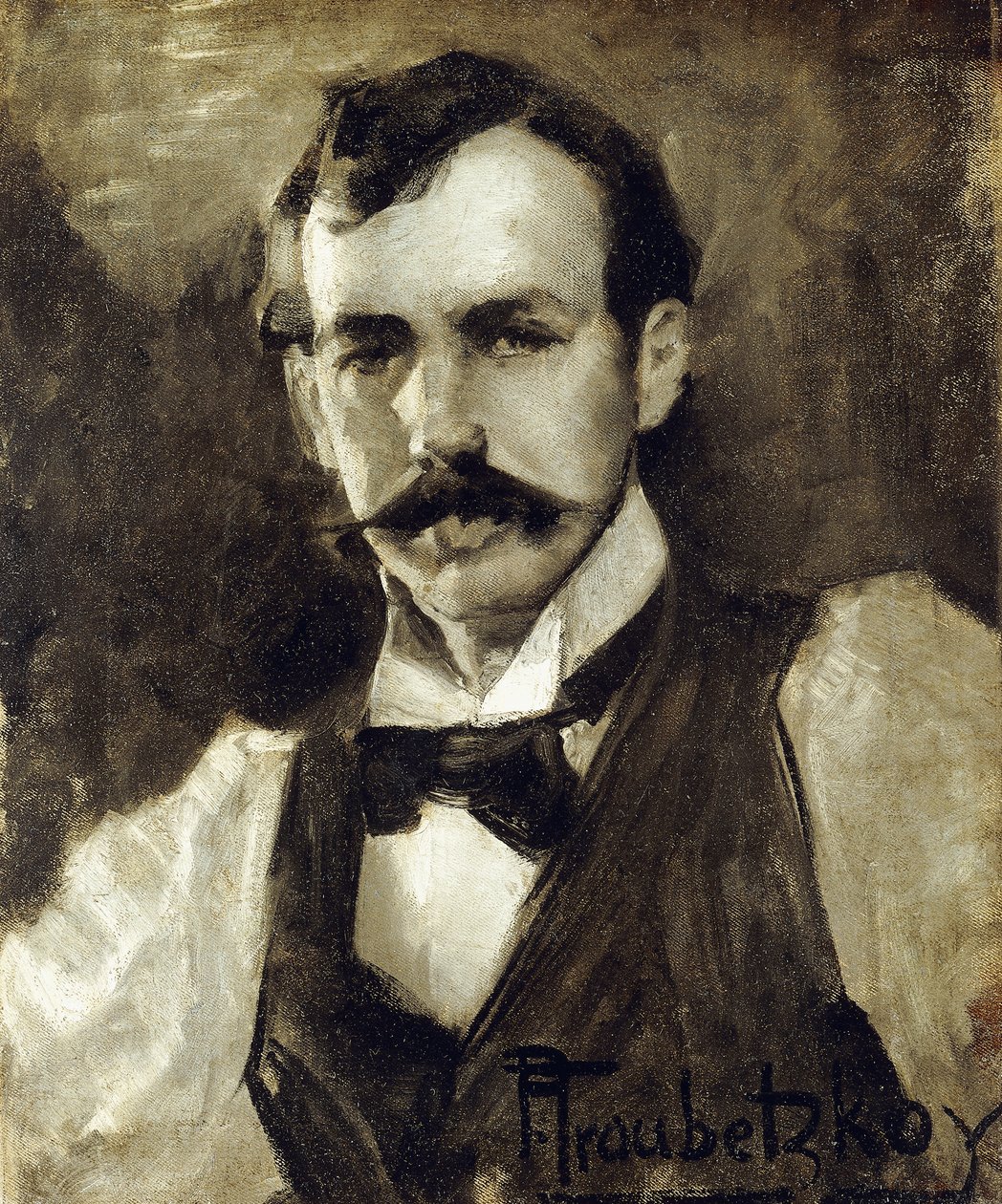 A festő portréja, Sir Jebusa Shannon, R.A. alkotó: Prince Paul Petrovic Troubetzkoy
