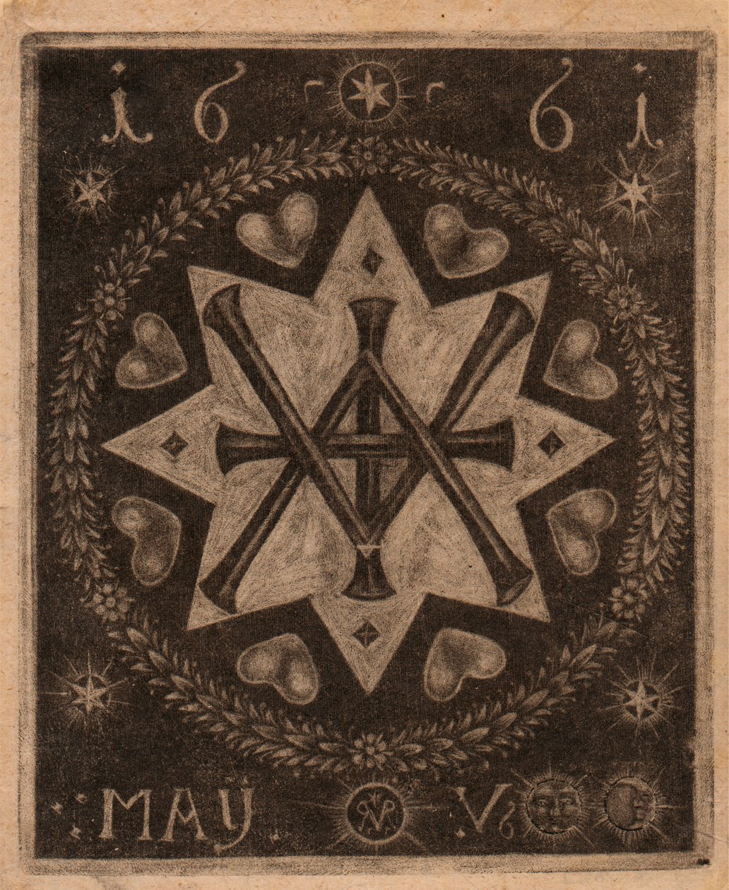 Szabadkőműves szimbólum alkotó: Prince Rupert