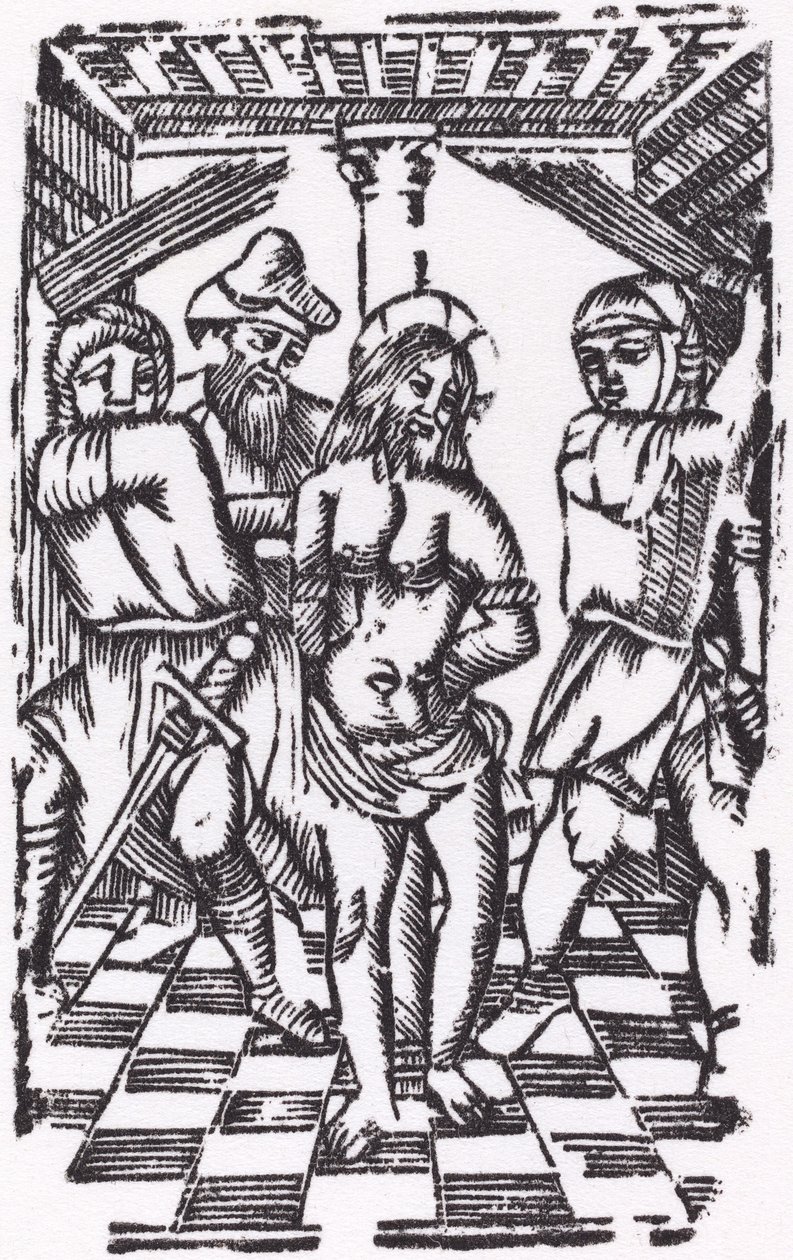 A zászlózás alkotó: Probably French 16th Century