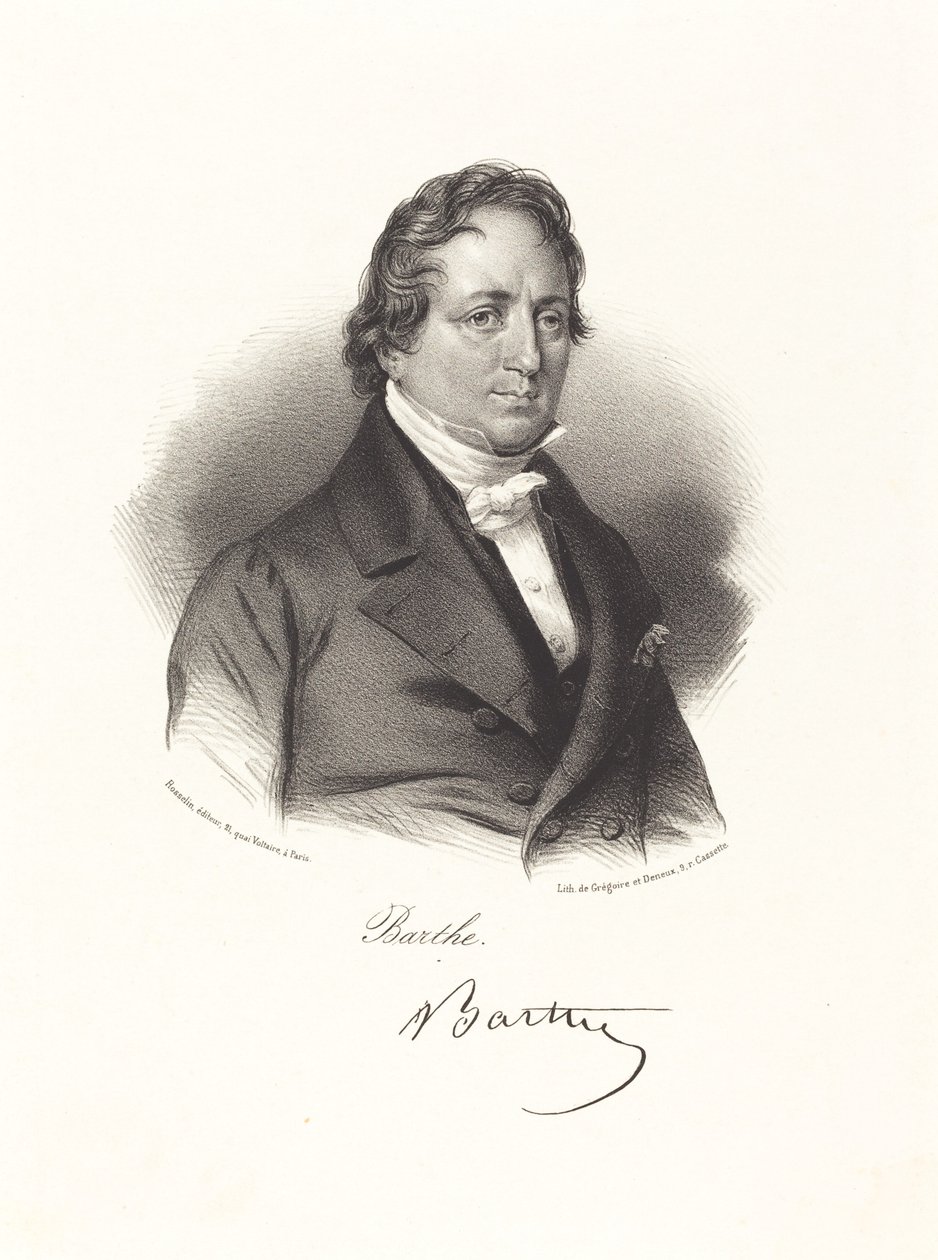 Barthe alkotó: Probably French 19th Century