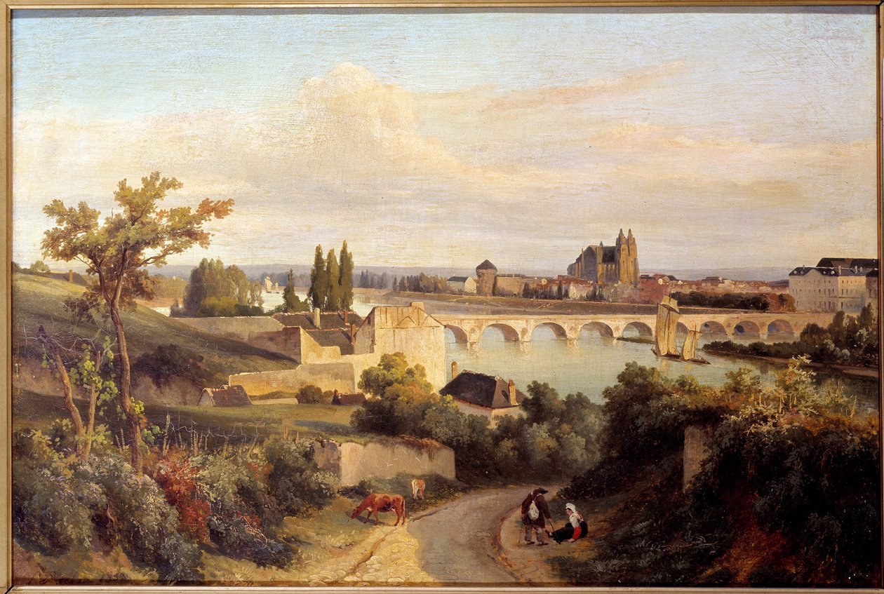 A Tours hídja 1833-ban Prosper Barbot (1798-1878) festménye 1833 Nantes, Musee des Beaux Arts alkotó: Prosper Barbot