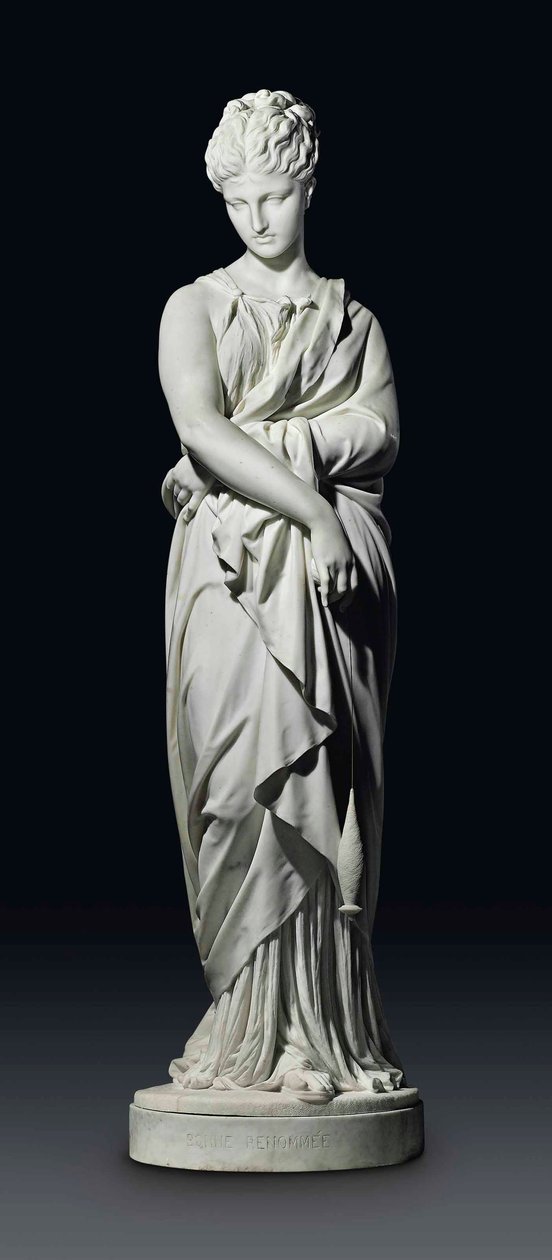 Jó hírnév, 1880 körül alkotó: Prosper Charles Adrien dEpinay