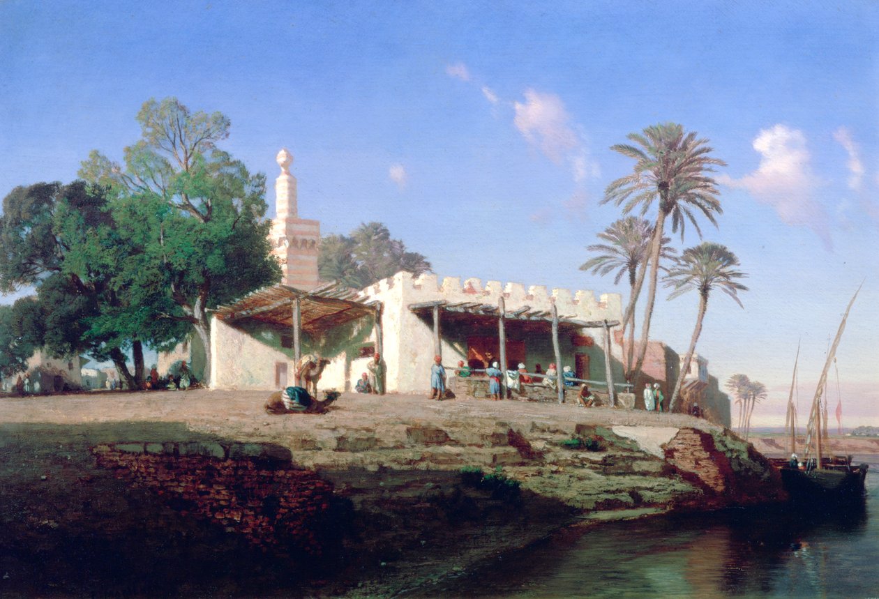 A Nílus partján, XIX alkotó: Prosper Georges Antoine Marilhat
