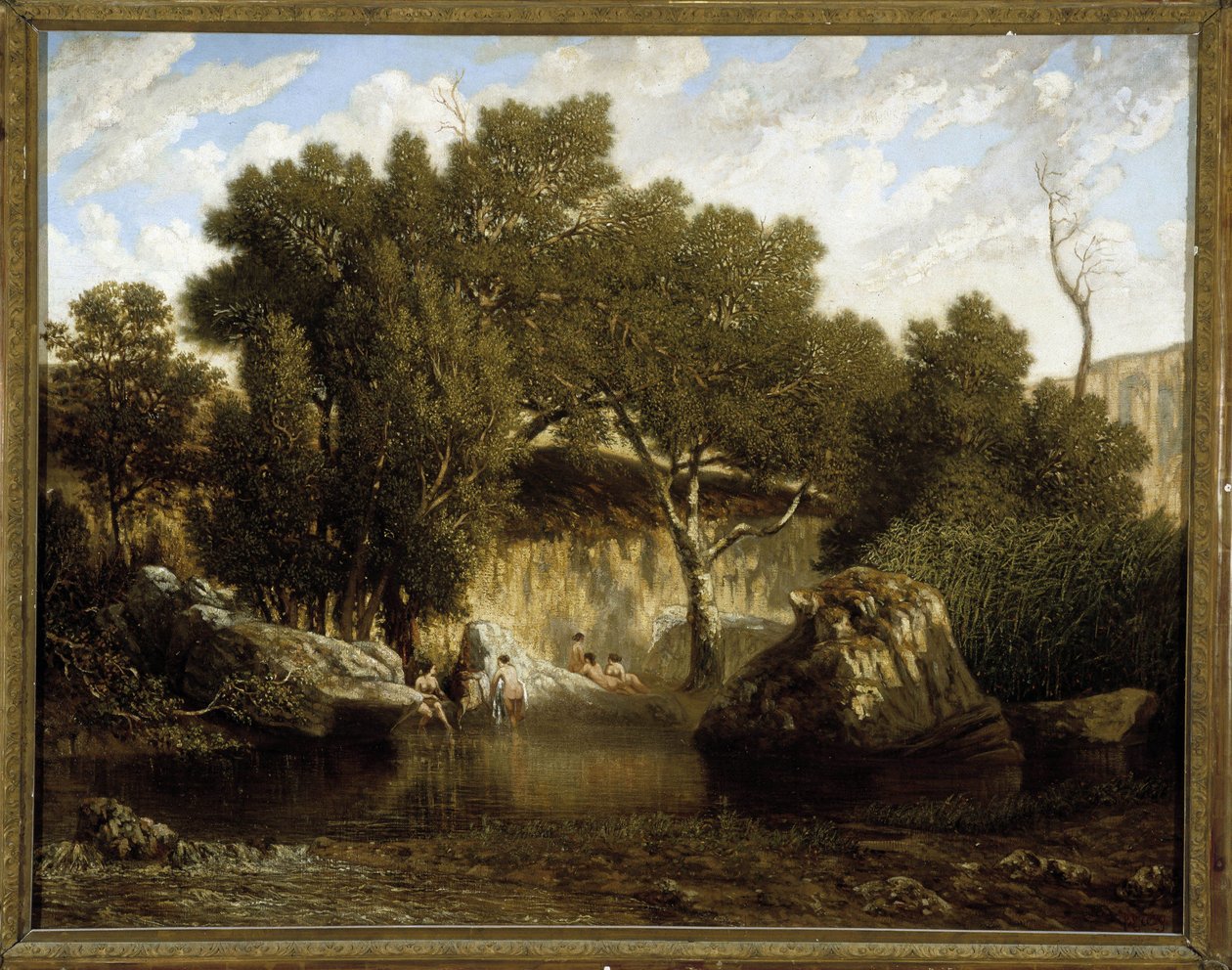 A fürdőzők alkotó: Prosper Joseph Gresy