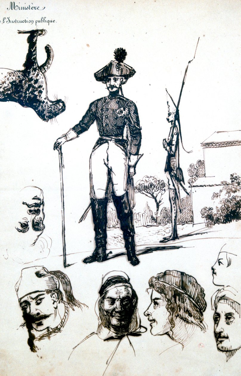 Tanulmány, A katonák páncélja, 1823-1870 alkotó: Prosper Merimee
