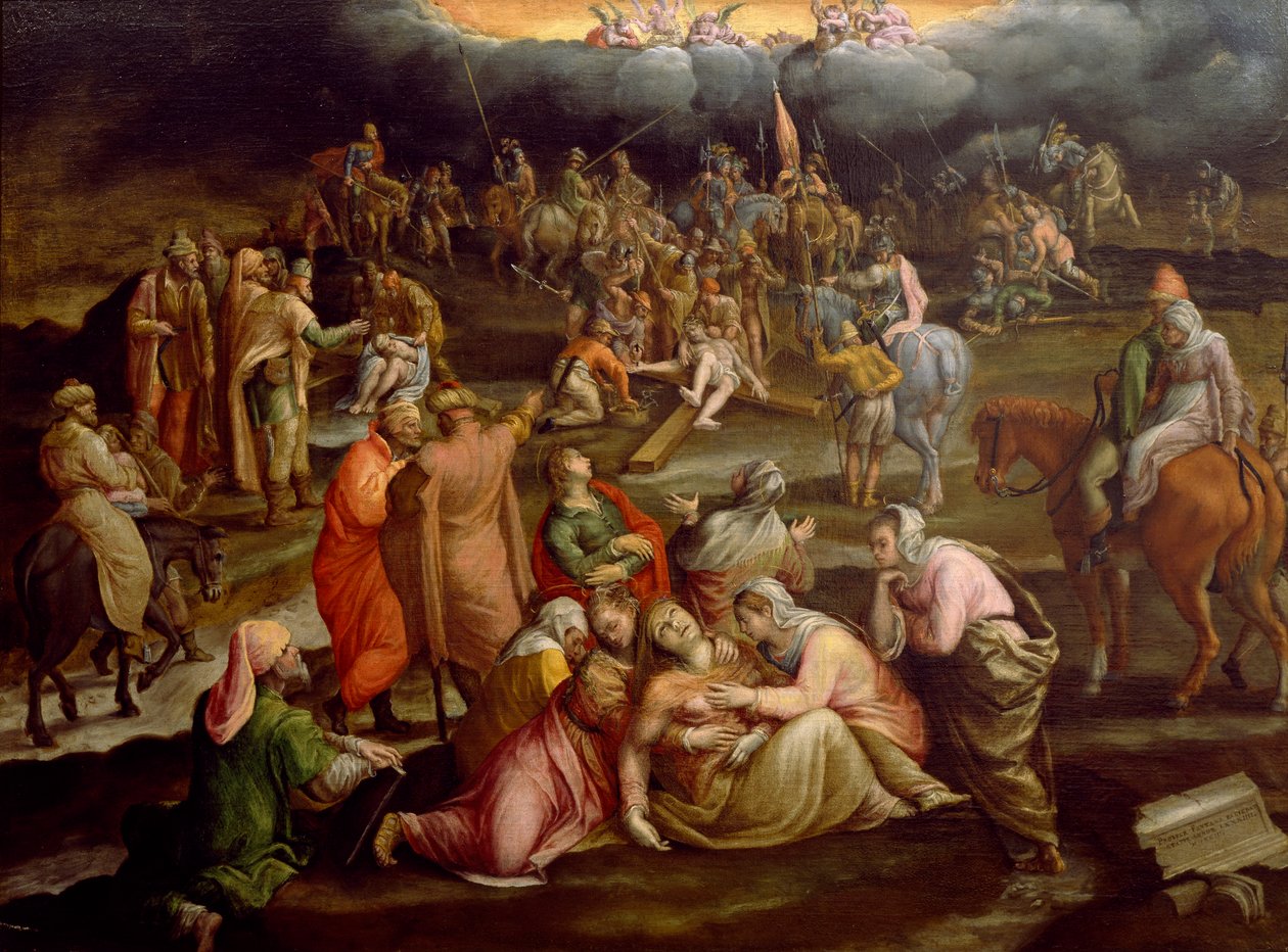 Keresztre feszítés, Prospero Fontana (1512-1597) alkotó: Prospero Fontana