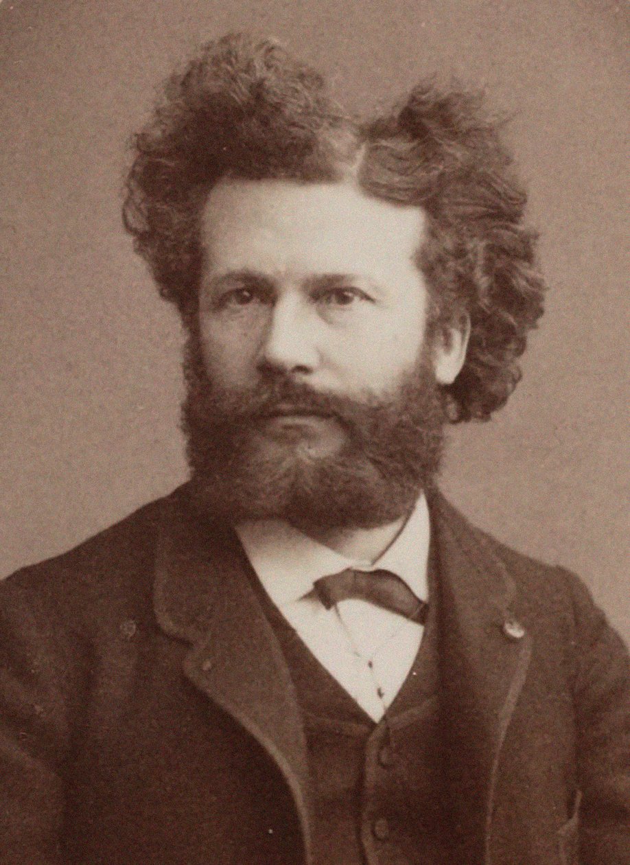 Camille Flammarion portréja 1842-1925, 1884. alkotó: Prudent René Patrice Dagron