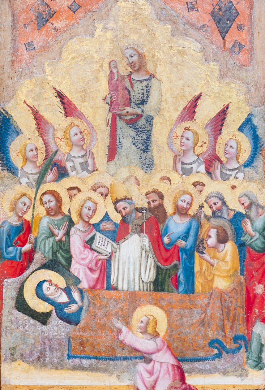 A Szűz halála alkotó: Pseudo Jacopino di Francesco