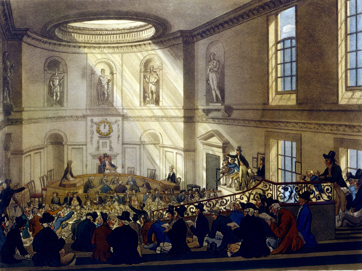 India House, The Sale Room, az "Ackermann