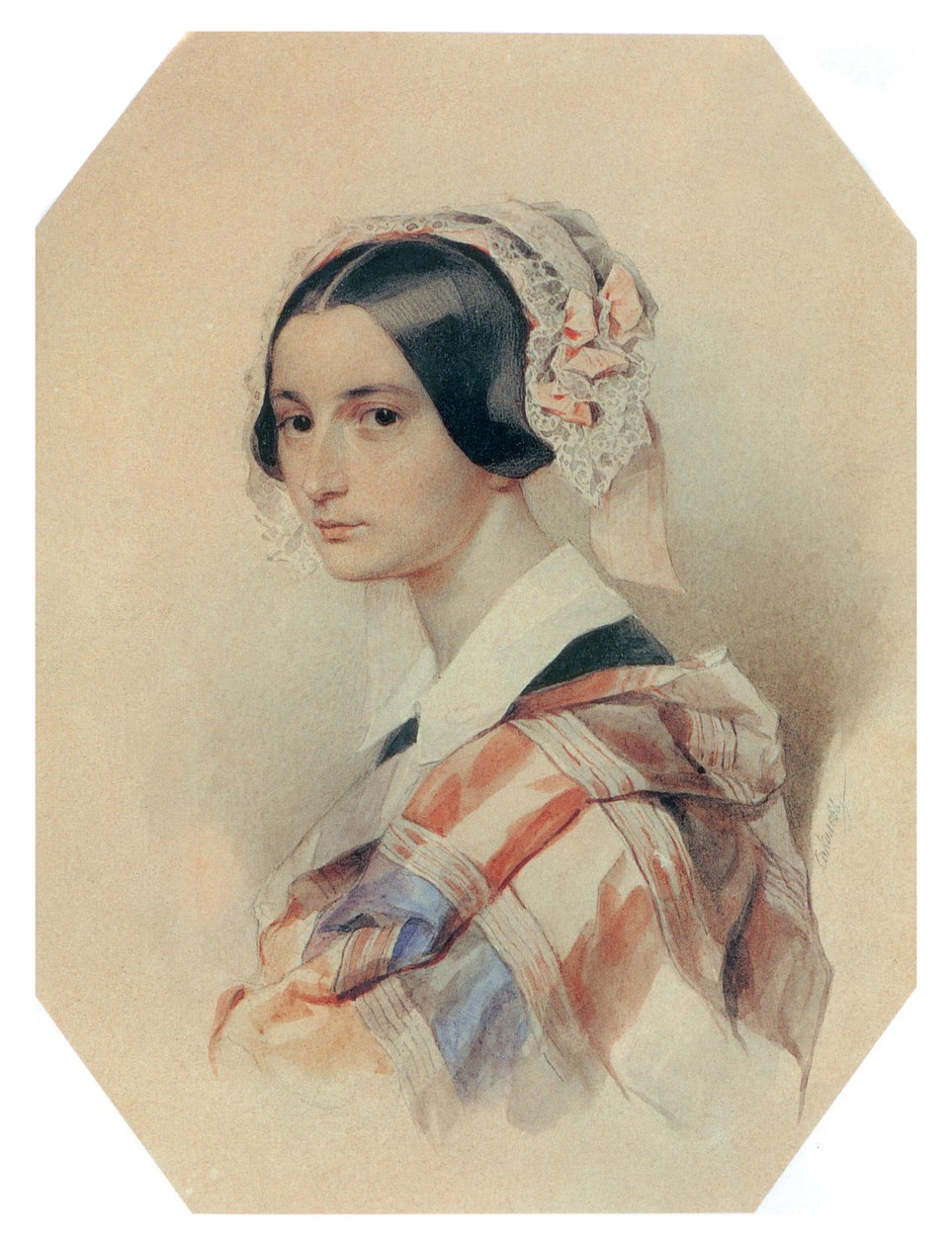 Alexandra Smirnoff, született Rosset (Rossetti) alkotó: Pyotr Fyodorovich Sokolov