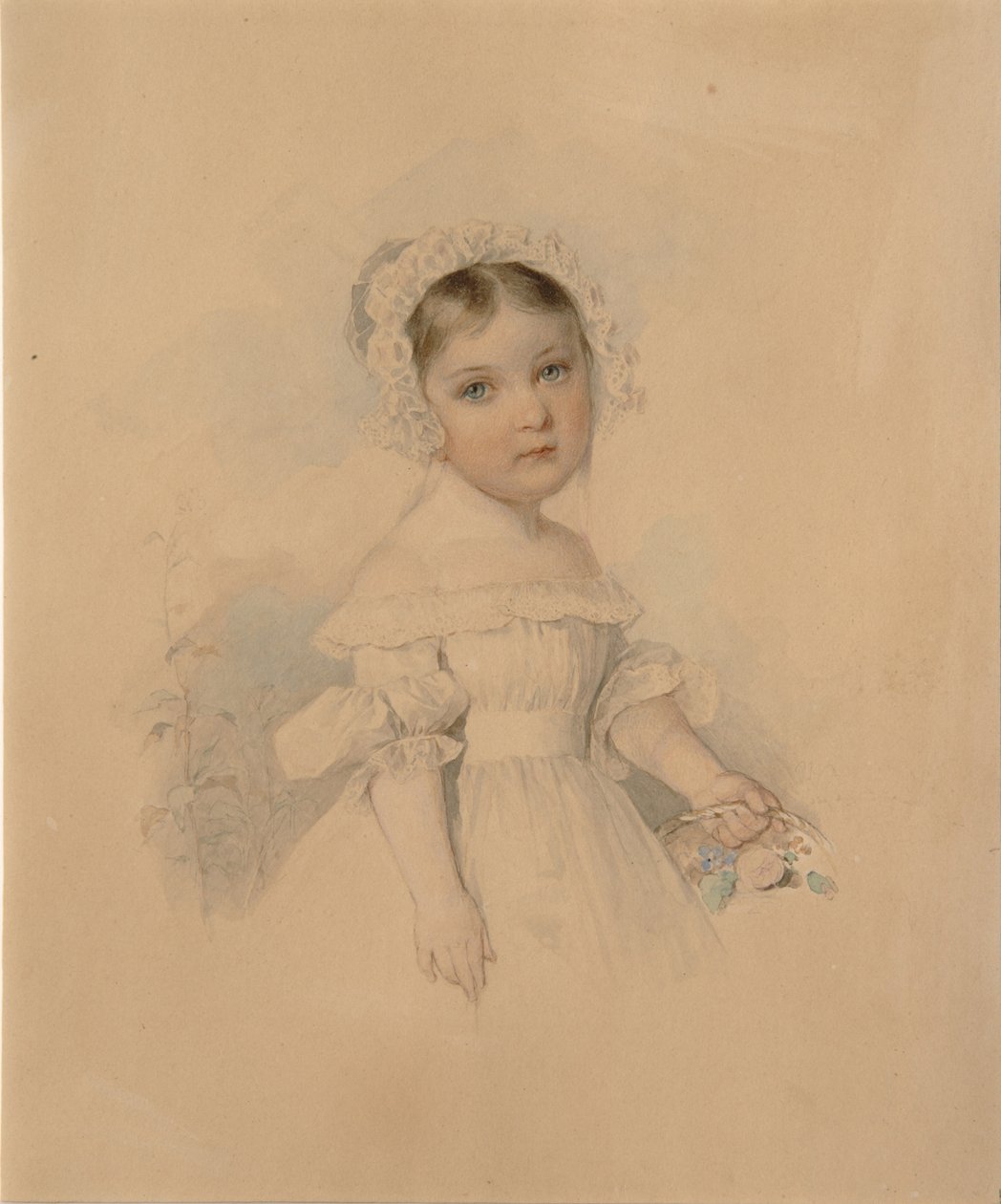 Alexandra Alexandrovna Golicina grófnő portréja 1823-1910, 1820-as évek közepe alkotó: Pyotr Fyodorovich Sokolov