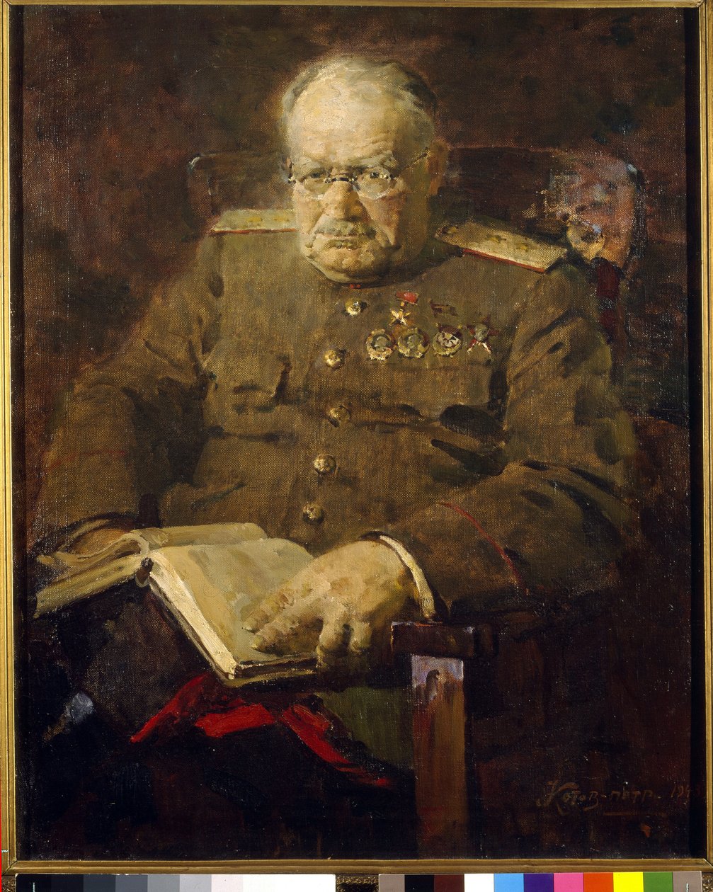 Nyikolaj N. Bourdenko (1876-1946) idegsebész és akadémikus portréja alkotó: Pyotr Ivanovich Kotov