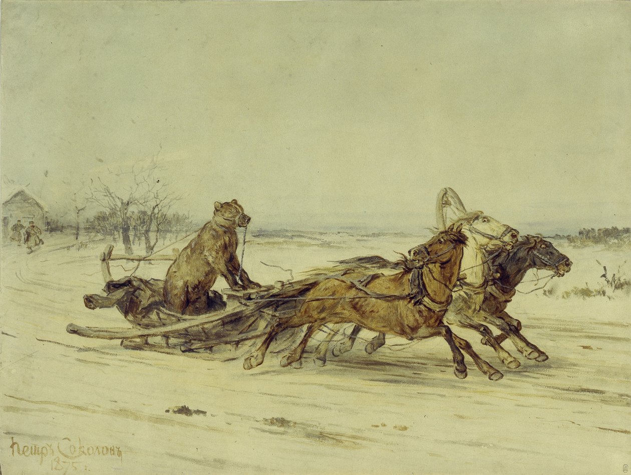 Toptygin tábornok, 1875 alkotó: Pyotr Petrovich Sokolov