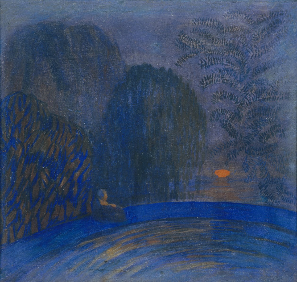 Hold motívum, 1906 alkotó: Pyotr Savvich Utkin