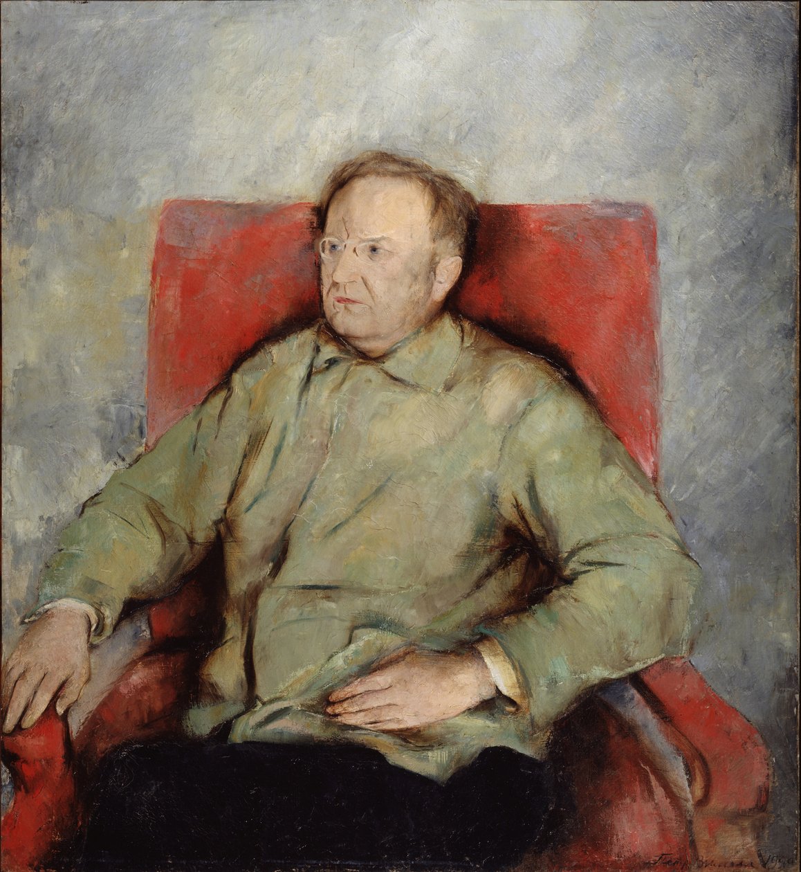 Vaszilij Kacsalov színész portréja 1875-1948, 1929 alkotó: Pyotr Vladimirovich Williams
