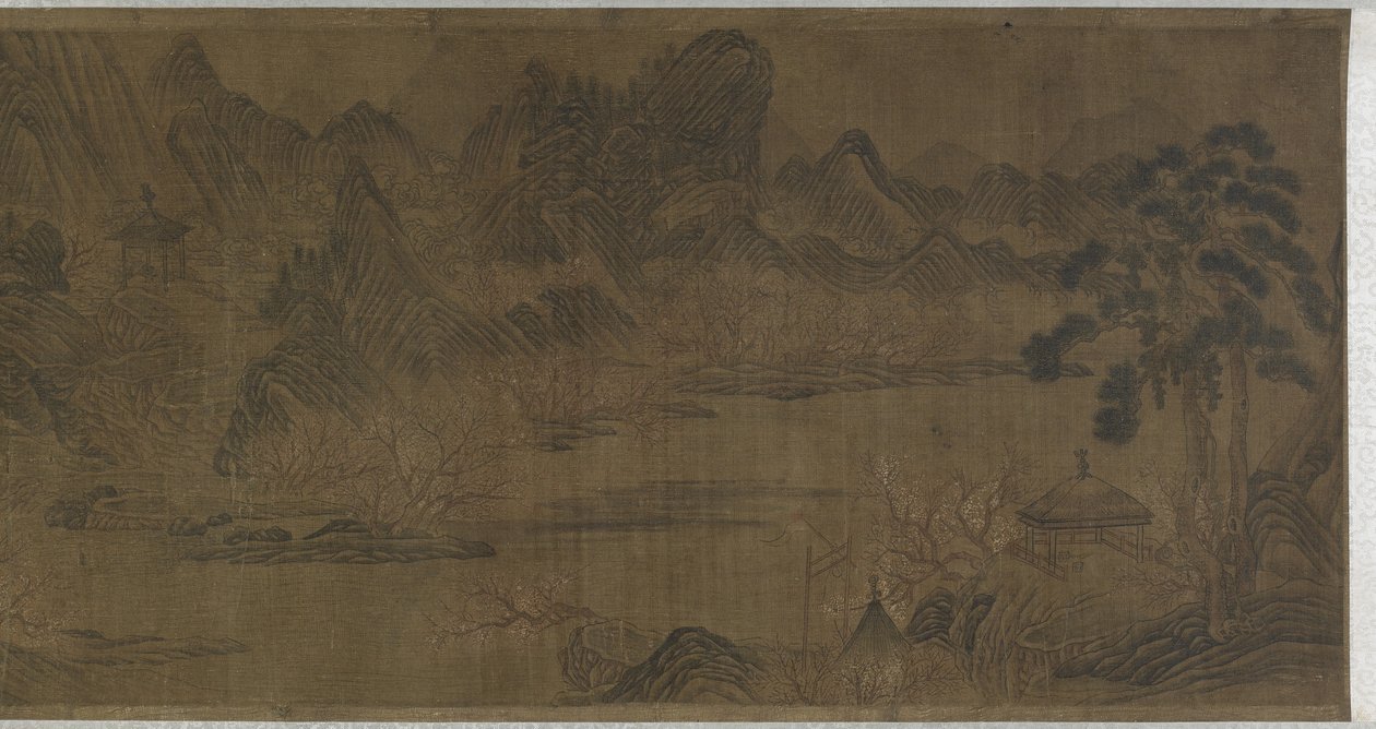 Barackvirág tavasz alkotó: Qing Dynasty Chinese School