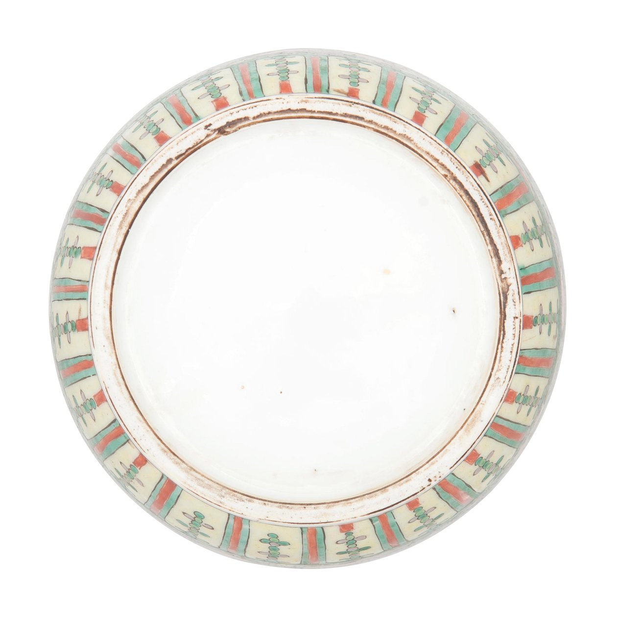 Egy famille verte "A három királyság romantikája" Rouleau váza (kerámia) alkotó: Qing Dynasty   Kangxi Period Chinese School