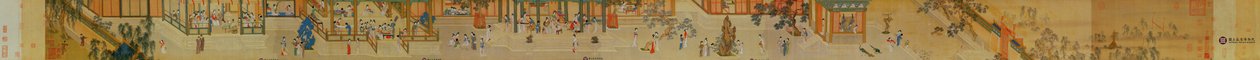 Han palota - tavaszi hajnal alkotó: Qiu Ying