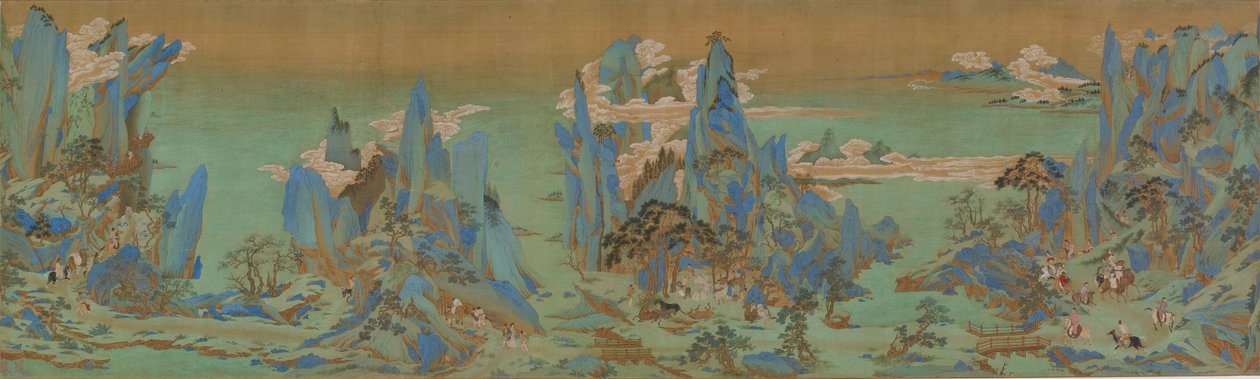 Utazás Shuba; Hosszú alkotó: Qiu Ying