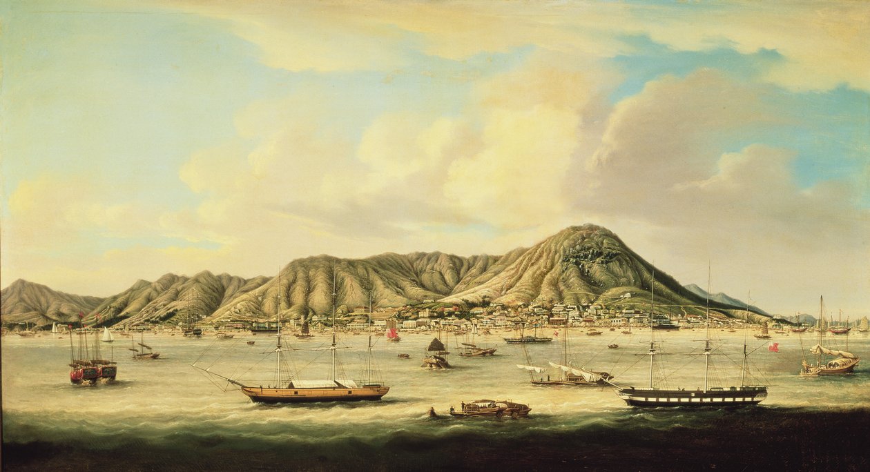 Hong Kong (olaj, vászon) alkotó: Qua You