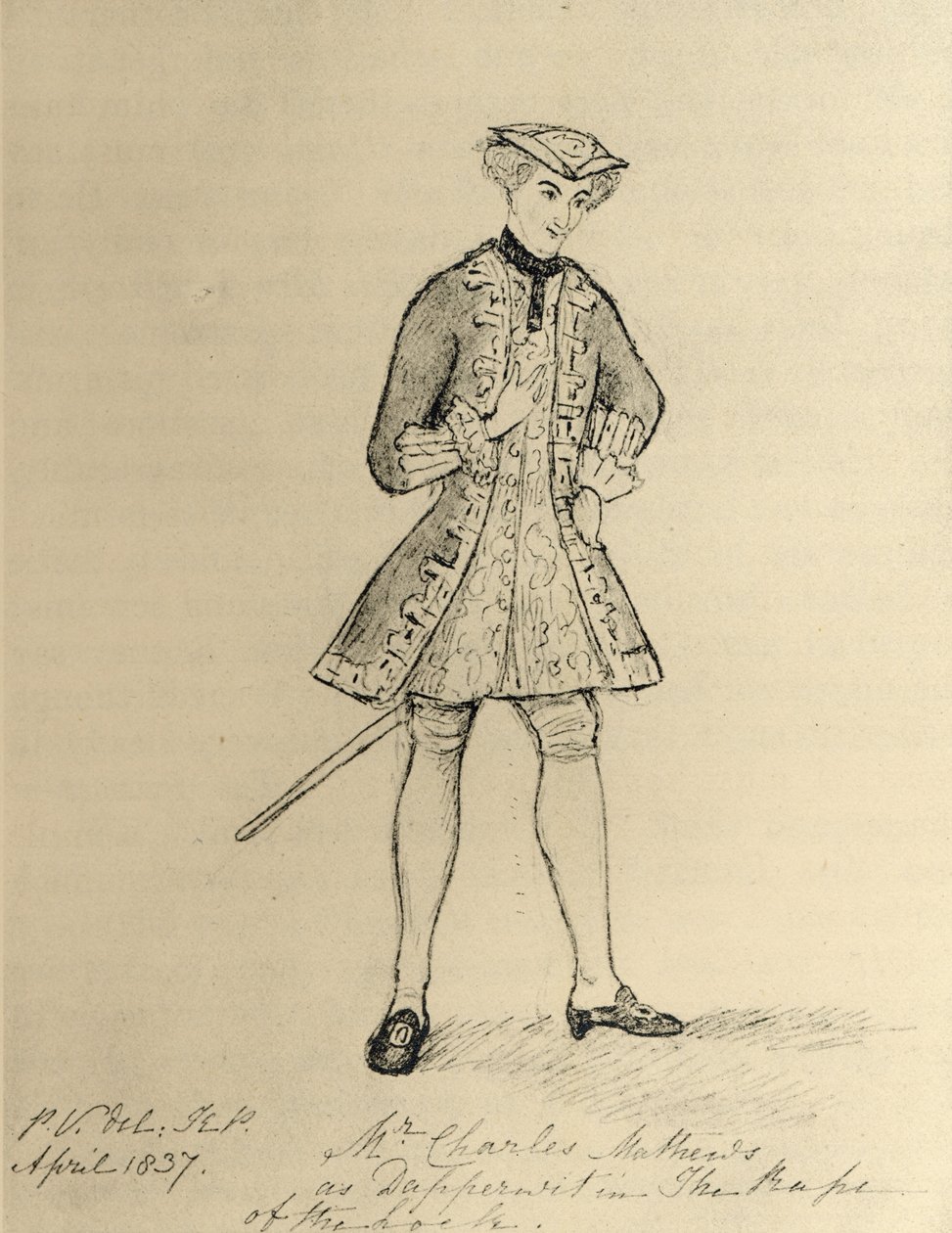 Charles Matthews (1803-78) alkotó: Queen Victoria
