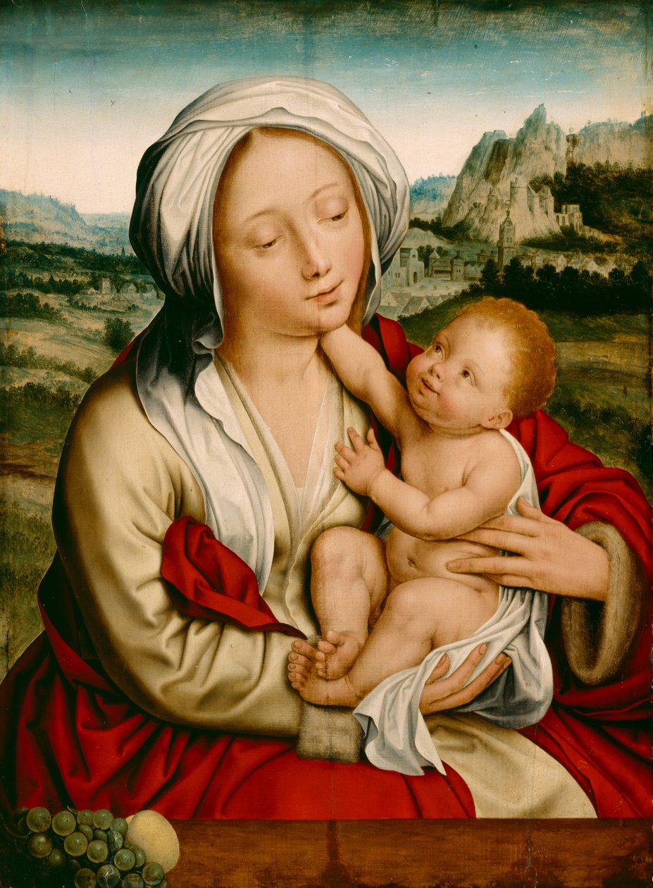 Madonna és gyermeke, 1520 körül alkotó: Quentin Massys or Metsys