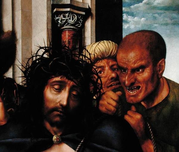 Krisztus kigúnyolása (lásd 165420) alkotó: Quentin Massys or Metsys