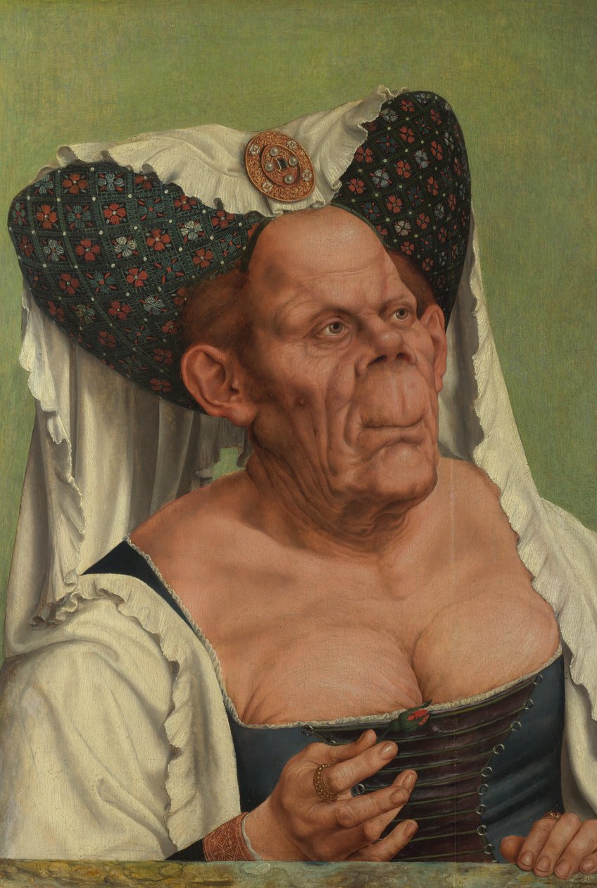 Groteszk öregasszony alkotó: Quentin Matsys