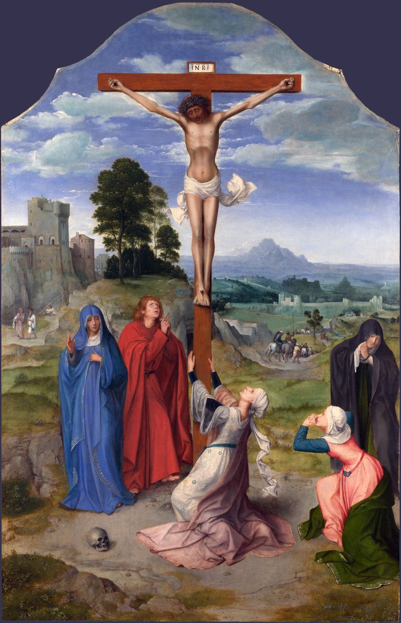 A keresztre feszítés alkotó: Quentin Matsys