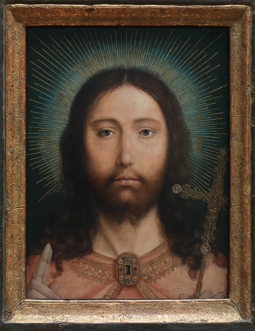 Krisztus Salvator Mundi alkotó: Quentin Massys or Matsys