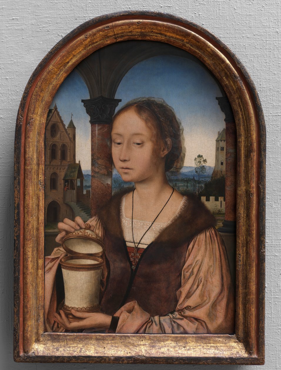 Szent Mária Magdolna (olaj a panelen) alkotó: Quentin Massys or Matsys